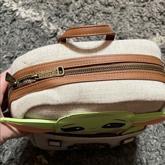 RARE Loungefly Disney Star Wars The Child Baby Yoda Mini Backpack - 2022 - Picture 6 of 7